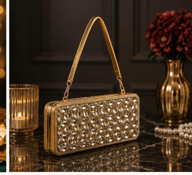 Stella Crystal Shoulder Bag