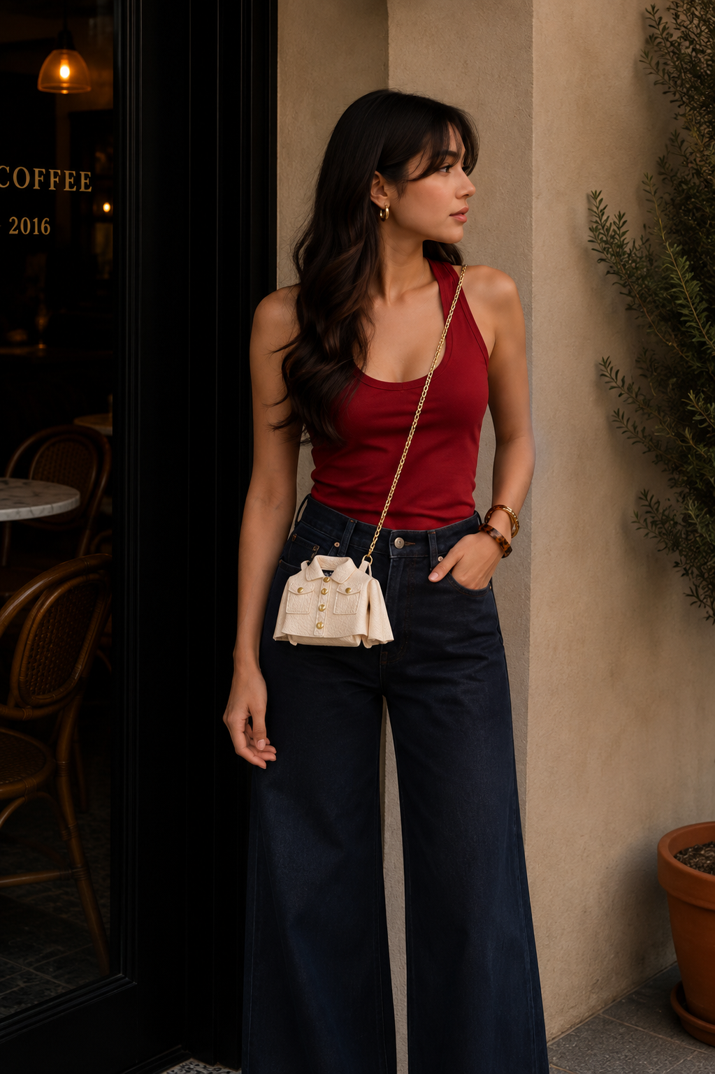 Mini Muse Jacket Sling Bag