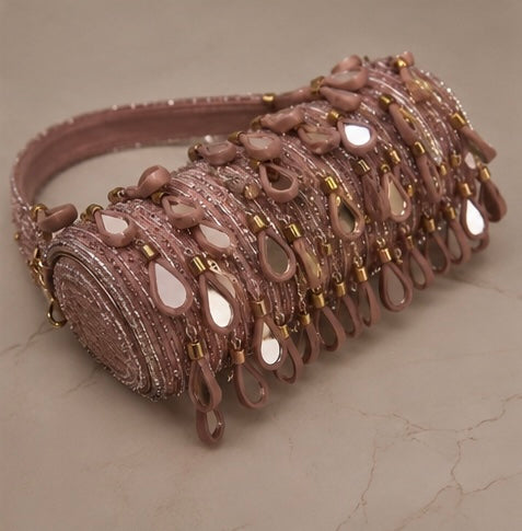 Rosé Éclat Shoulder Bag