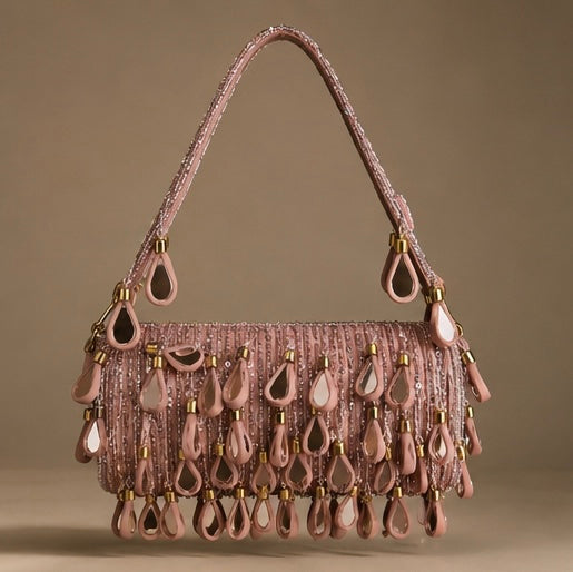Rosé Éclat Shoulder Bag