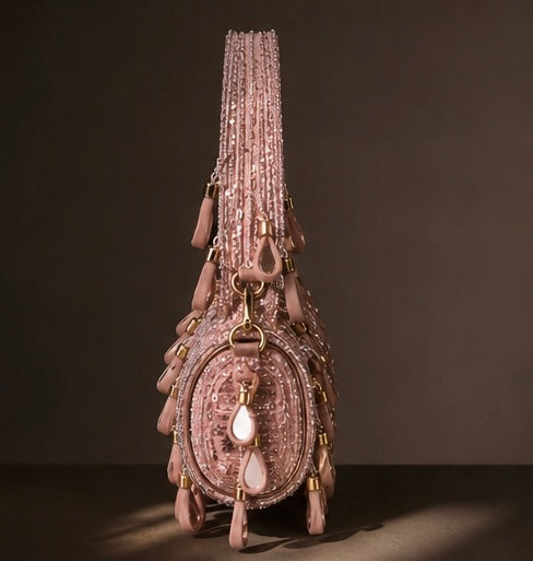 Rosé Éclat Shoulder Bag