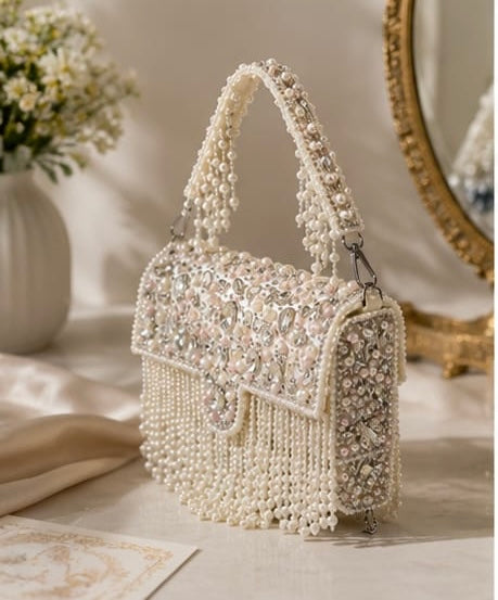 Pearl Bloom Shoulder Bag