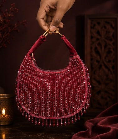 Rouge Cascade Bag