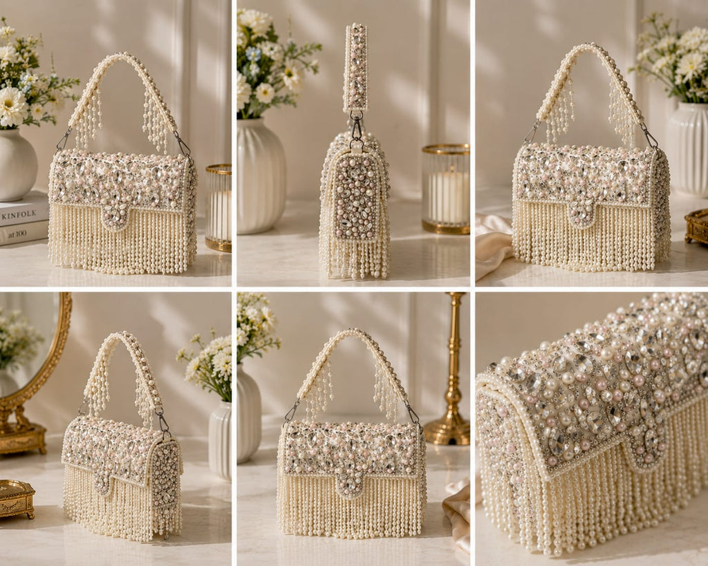 Pearl Bloom Shoulder Bag