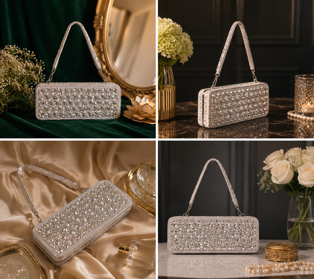 Stella Crystal Shoulder Bag