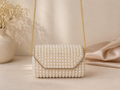 MIRA PEARL BEADED MINI CLUTCH