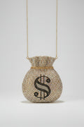 The Payday Dollar Crystal Clutch