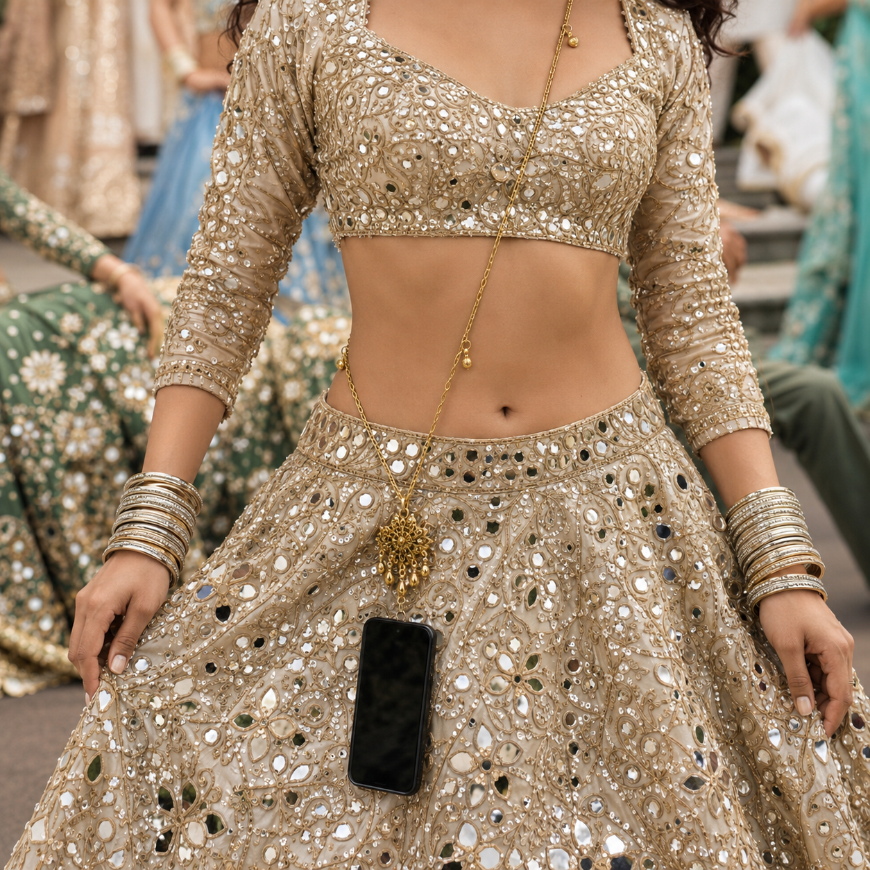Chandbali Mobile Sling