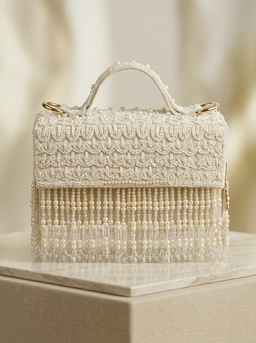 Ophelia Pearl Trunk Bag