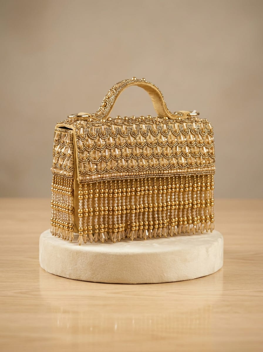 Ophelia Pearl Trunk Bag
