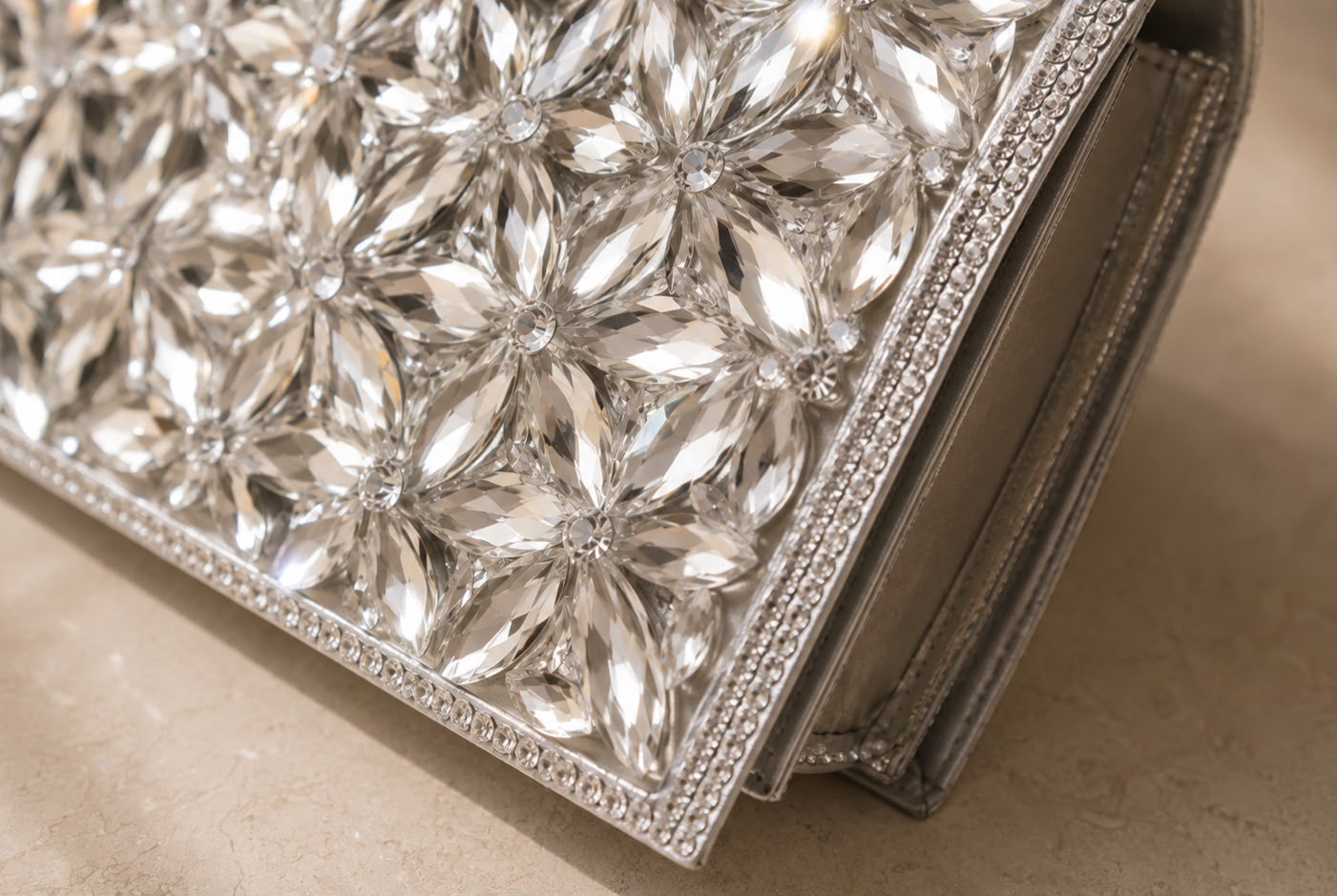 The Duchess Crystal Top Handle Bag