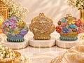 Luxury Crystal Floral Bag