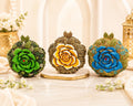 Bloom Crystal Flower Clutch