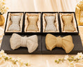 Luxury Crystal Bow Clutch
