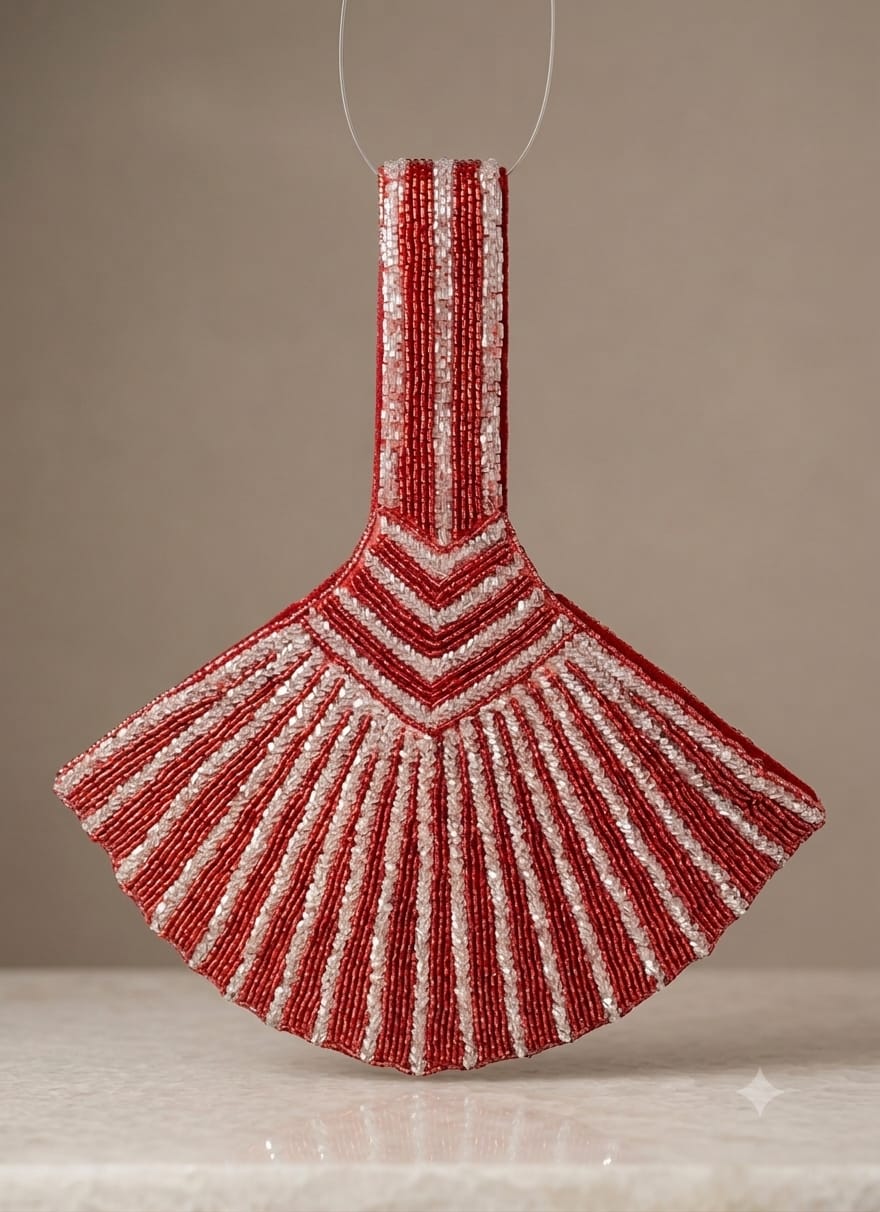 The Beaded Fan Bag