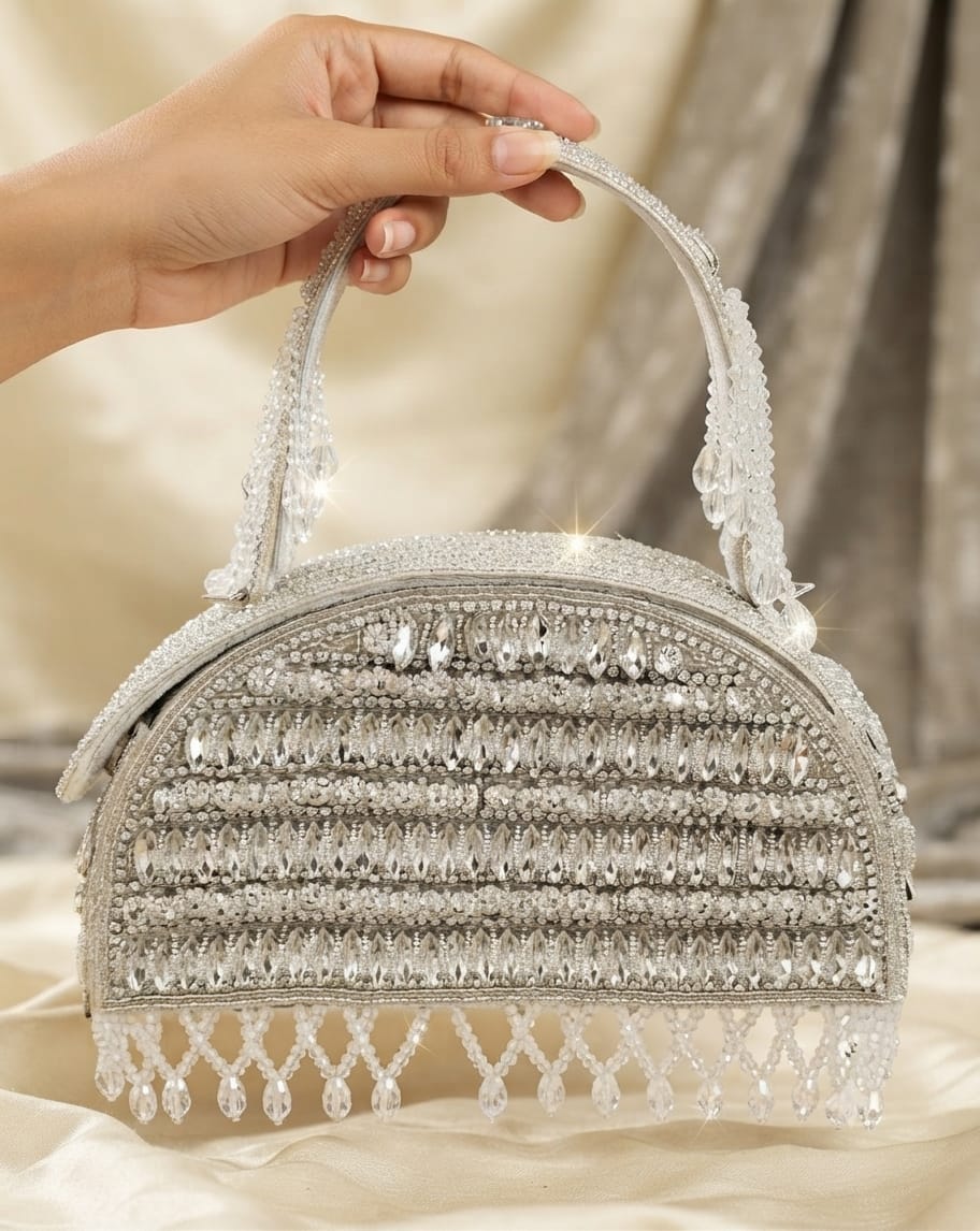 Aurelia Luxe Beaded Dome Bag