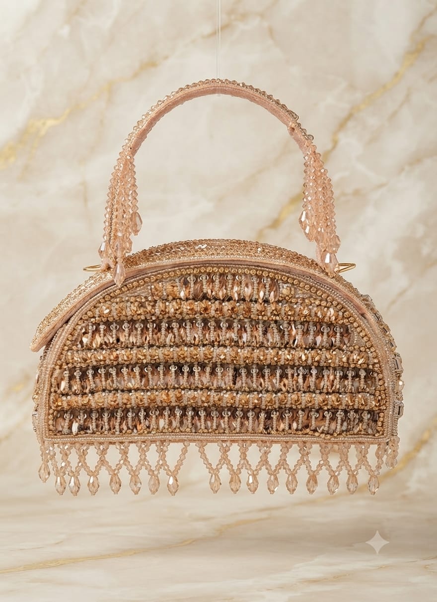 Aurelia Luxe Beaded Dome Bag