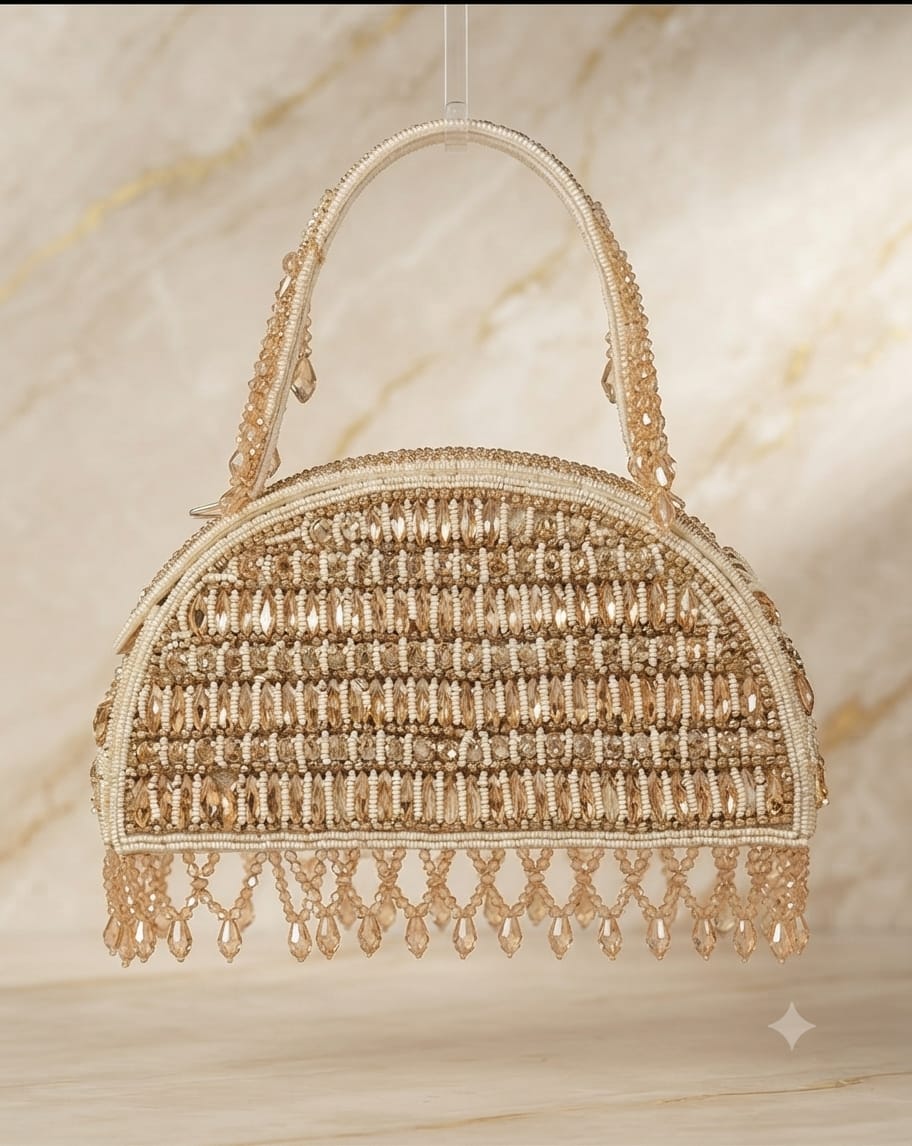 Aurelia Luxe Beaded Dome Bag