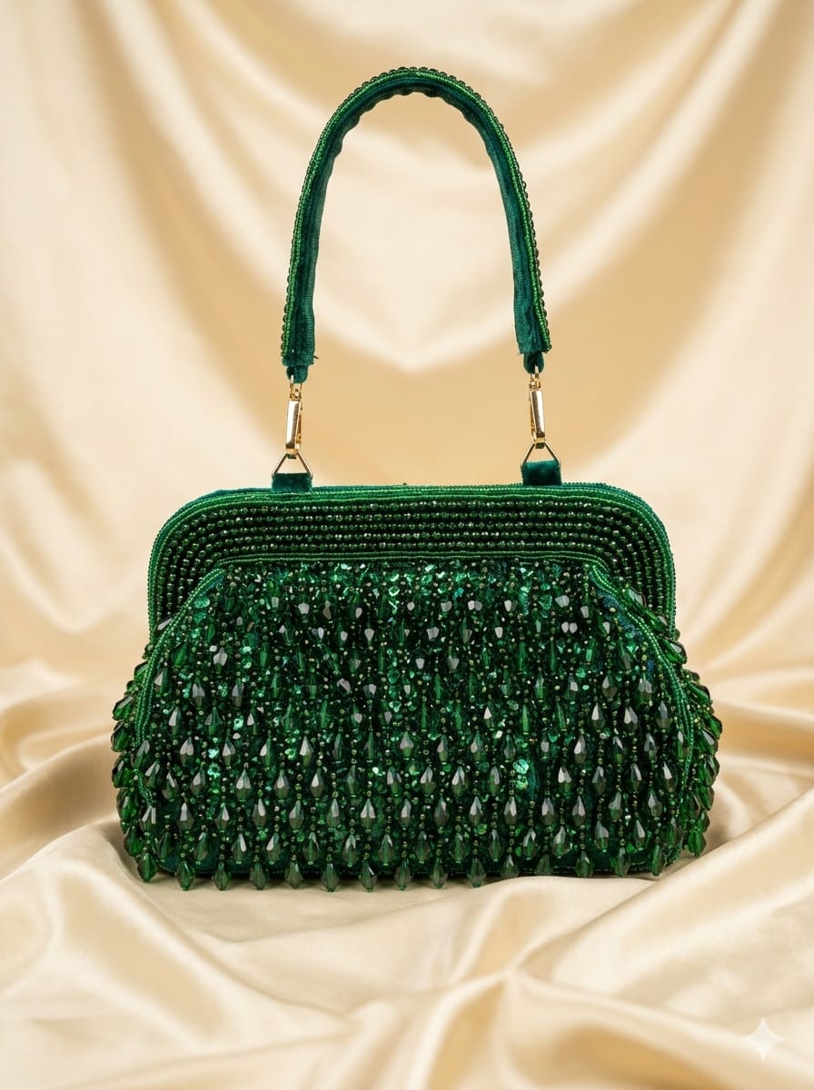 Aurelia Beaded Fringe Bag