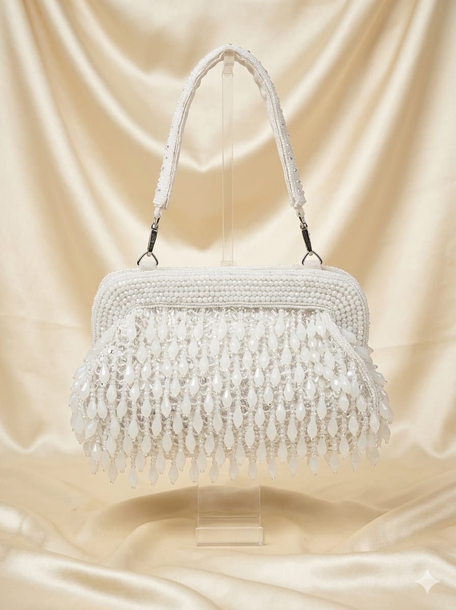 Aurelia Beaded Fringe Bag