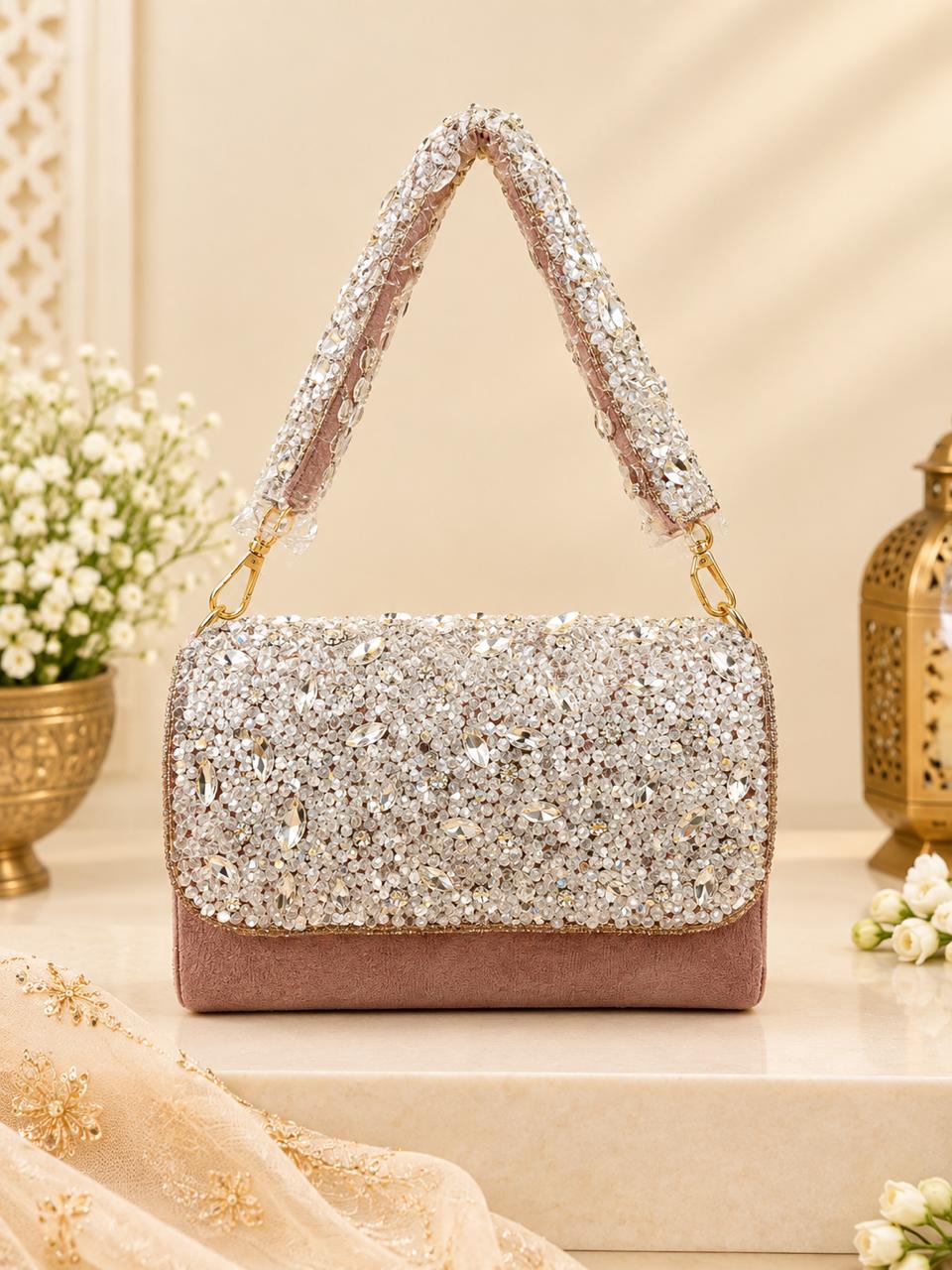 Elara Crystal Luxe Bag