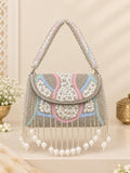 Pastel Pearl  Embellished Potli Bag