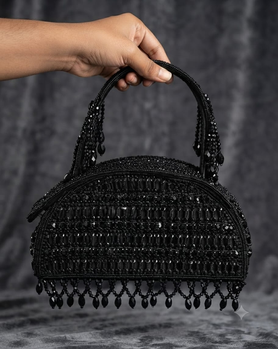 Aurelia Luxe Beaded Dome Bag