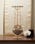 The Aarya Pearl Embellished Clutch