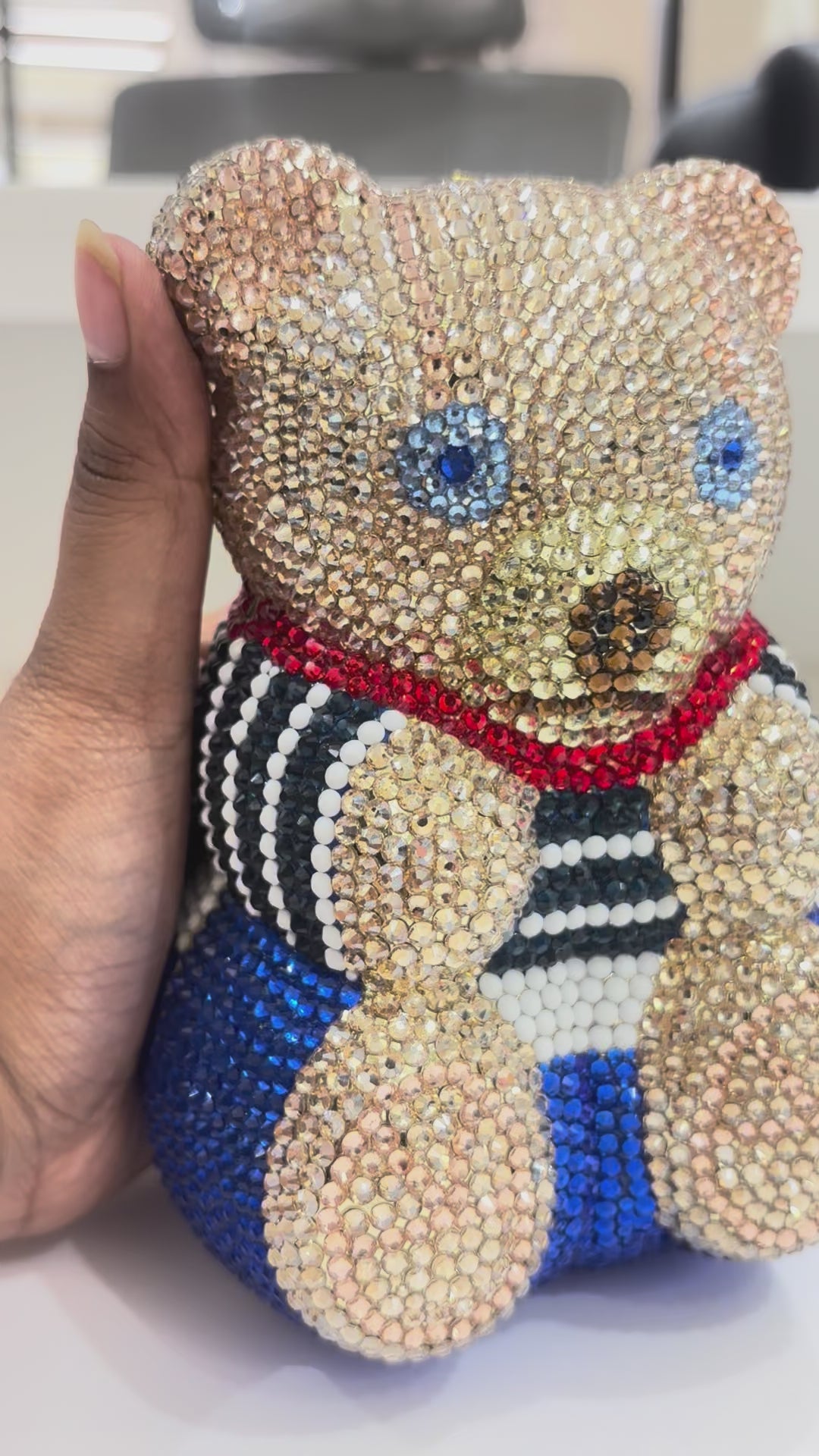 The Preppy Bear Clutch