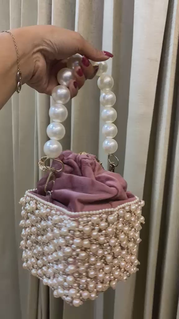 Blush Pearl Royale Potli