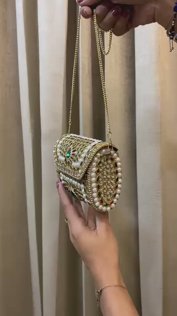 Antique Jadau Royale Mini Clutch