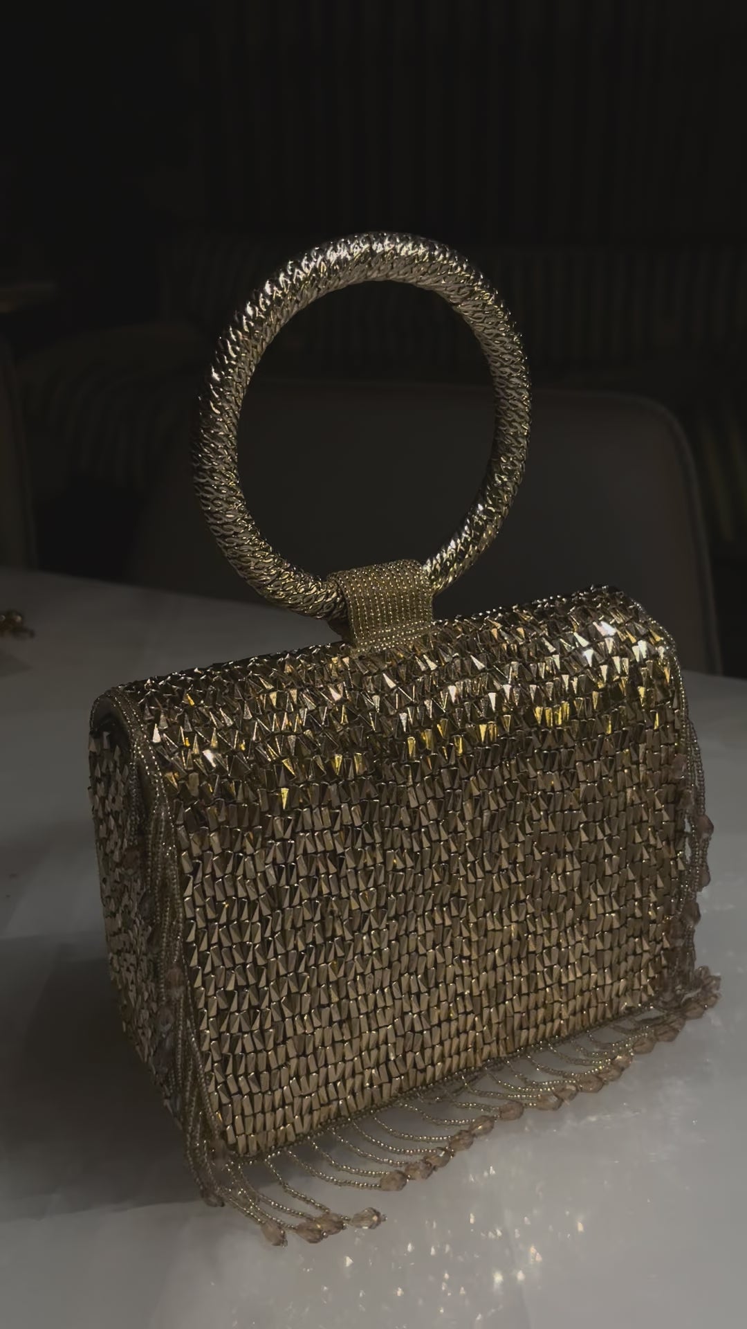 Celestia Ring Handle Bag